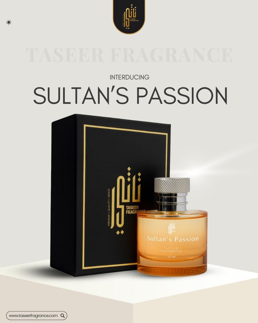 Sultan's Passion | Premium Oriental Fragrance with Rose & Amber