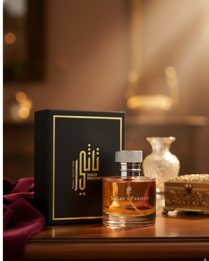 Sultan's Passion | Premium Oriental Fragrance with Rose & Amber